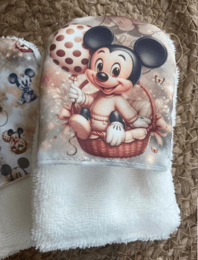 Gant de toilette Mickey