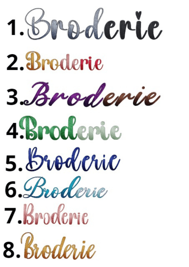 Bavoir licorne