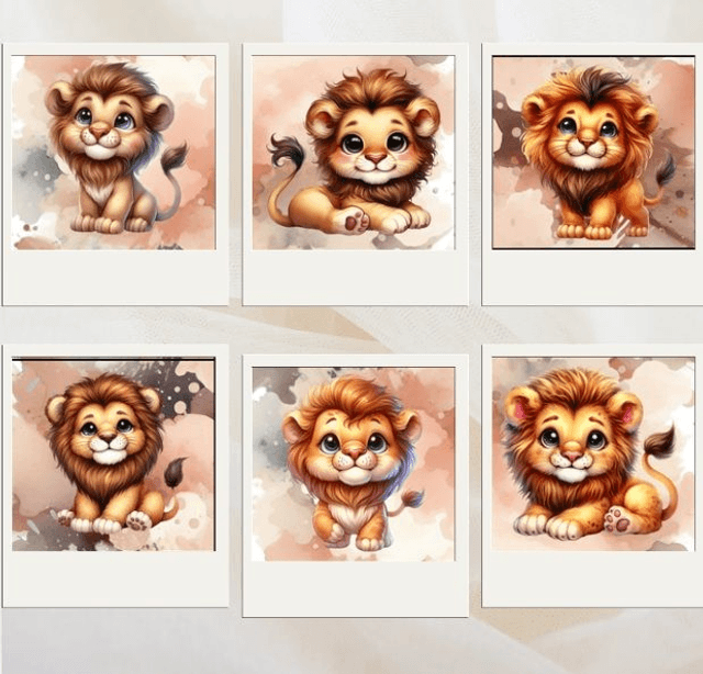Lingettes lion