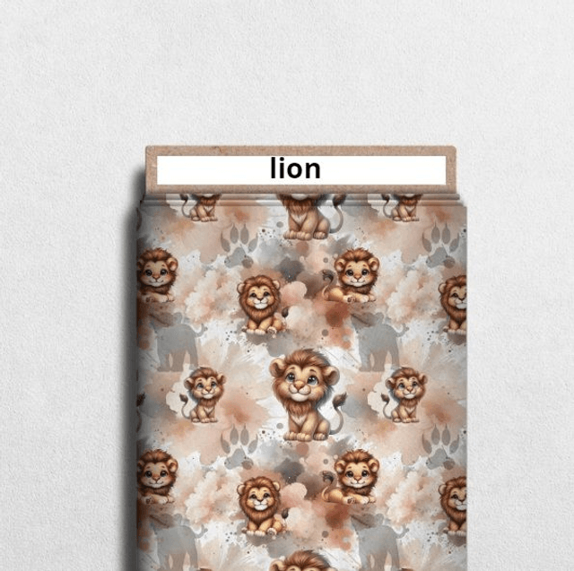 Plaid personnalisé lion