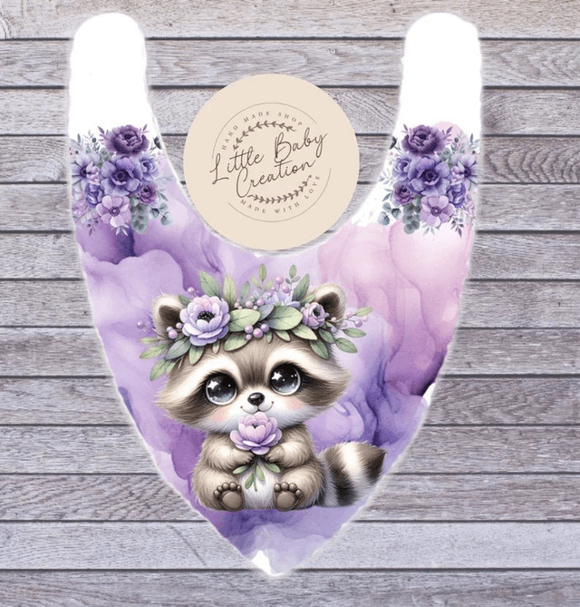 Bavoir raccon