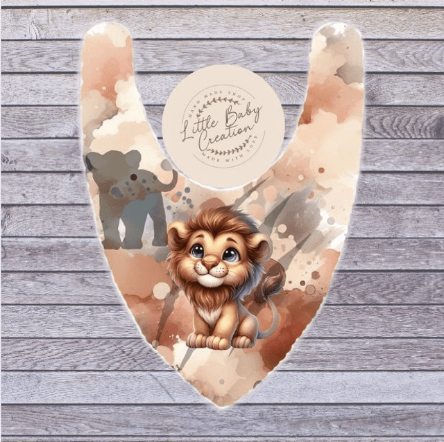 Bavoir lion