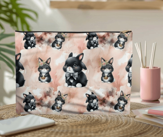 Pochette/trousse Lapin 