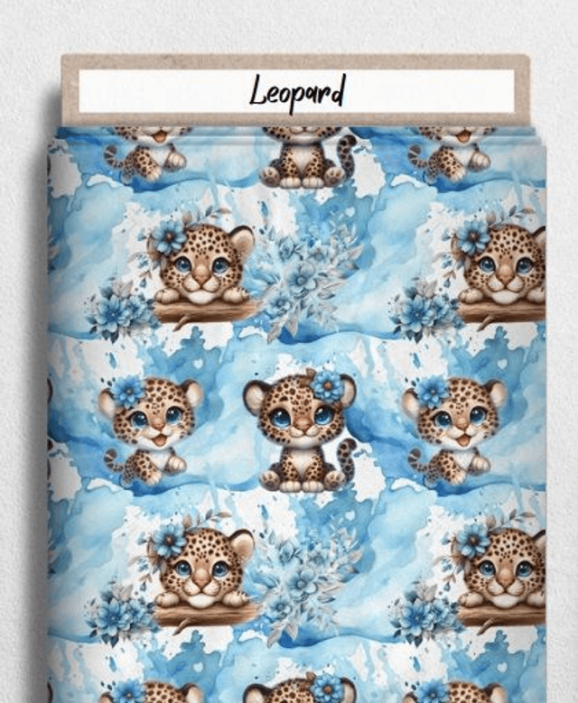 Plaid personnalisé léopard