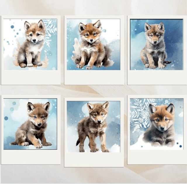Lingettes loup 