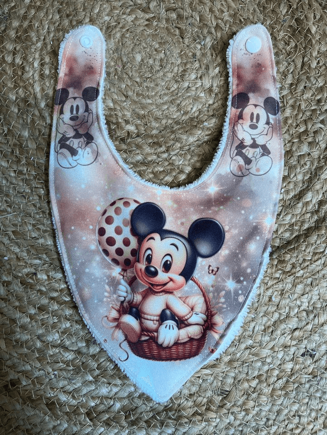 Bavoir Mickey 01