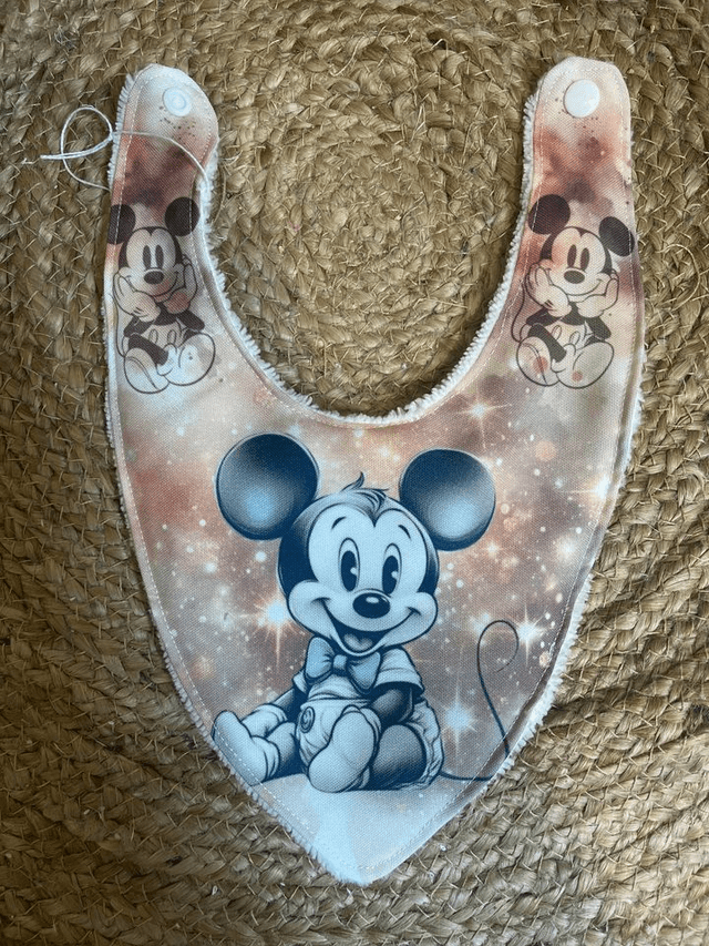 Bavoir Mickey 02