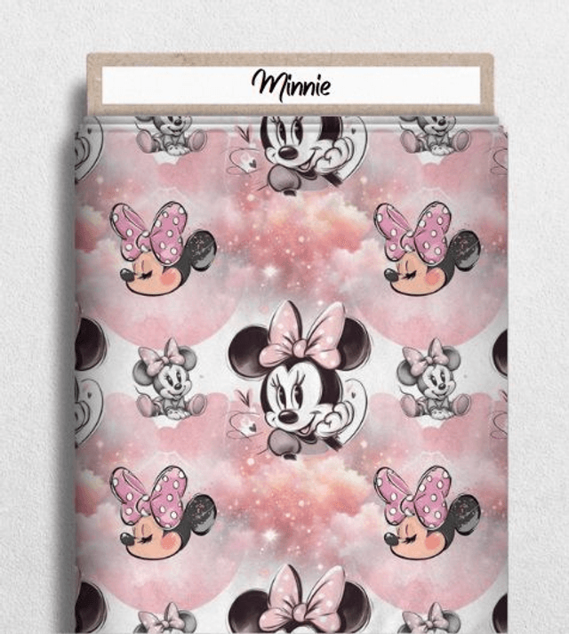 Plaid personnalisé Minnie 01