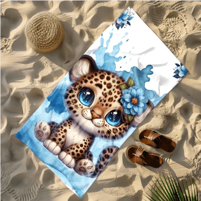 Serviette leopard