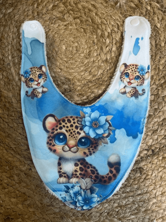 Bavoir leopard