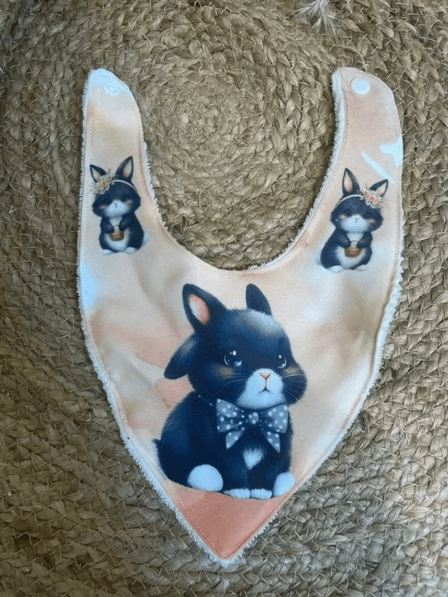 Bavoir lapin