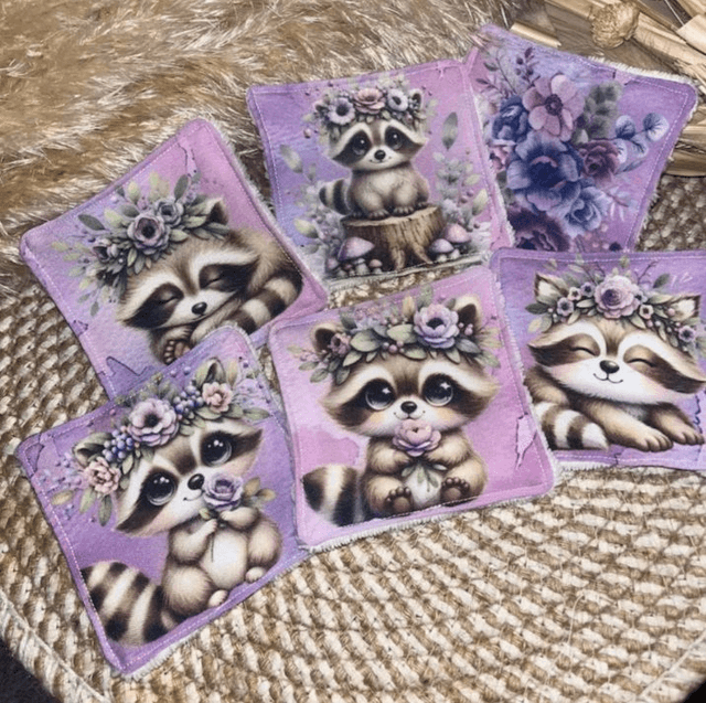 Lingettes raccoon 