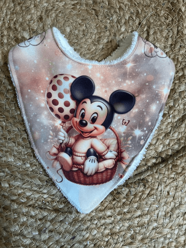Bavoir Mickey 01