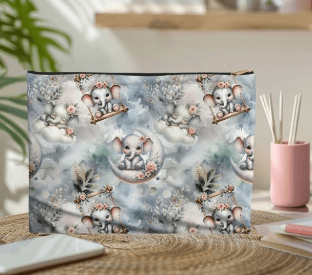 Pochette/trousse Elephant