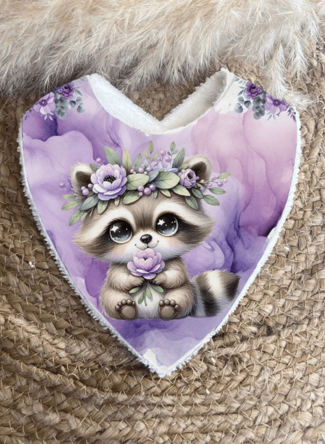 Bavoir raccon