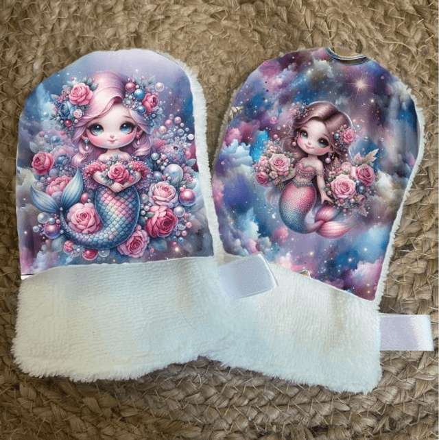 Gant de toilette Sirène 