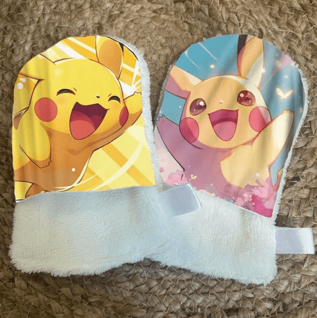Gant de toilette Pickachu