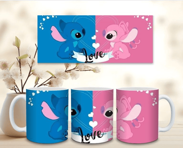Mug Stitch et angel