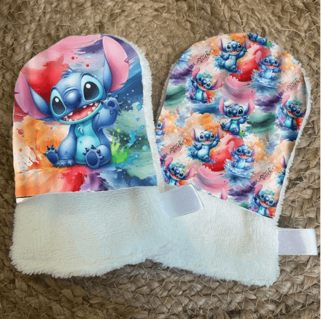 Gant de toilette Stitch